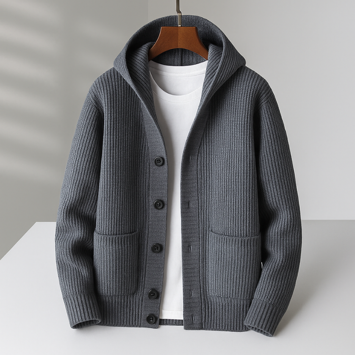 Laurent Monaco Men'S Hooded Vest, view 4 - Elena Harper
