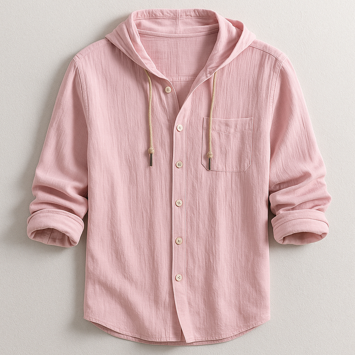 Luxury Shirt with Hood - Elena Harper