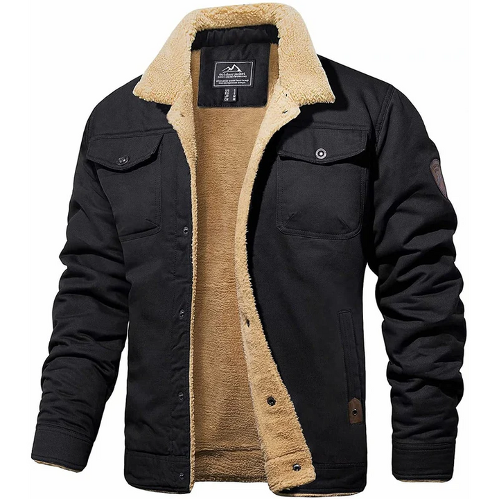 Julien - Classic Sherpa Lined Jacket
