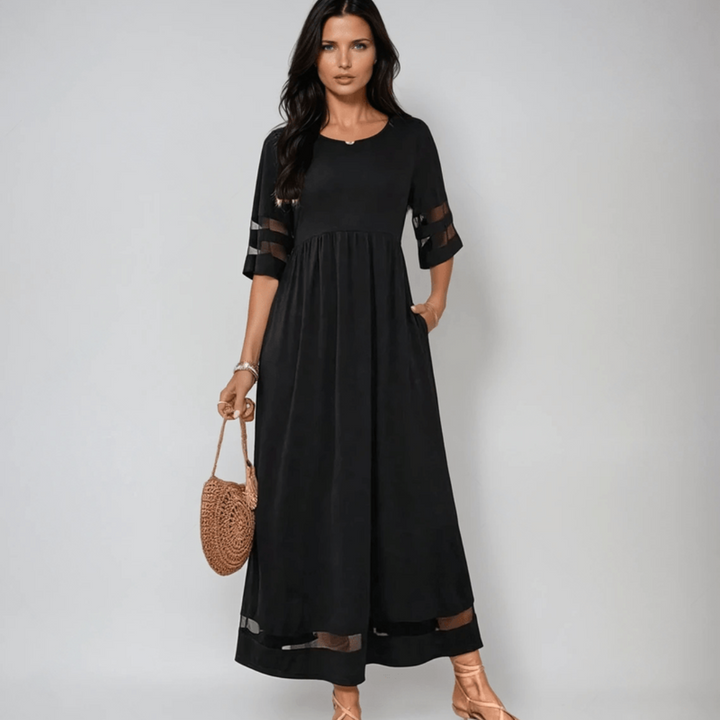 Zora Timeless Elegance Maxi Dress - Elena Harper