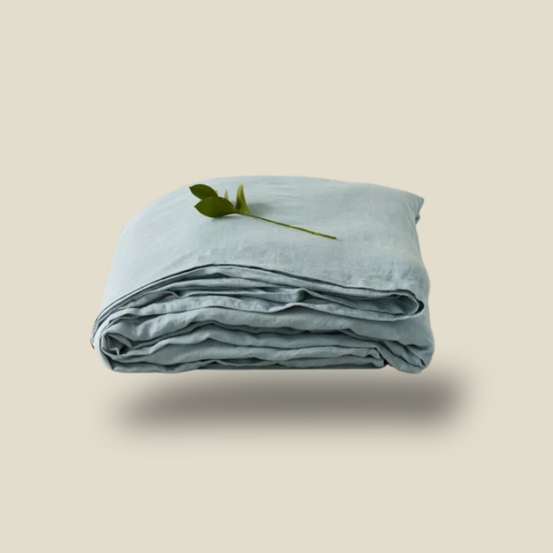 Lightweight Duvet Cover with Pillowcases, view 7 - Elena Harper