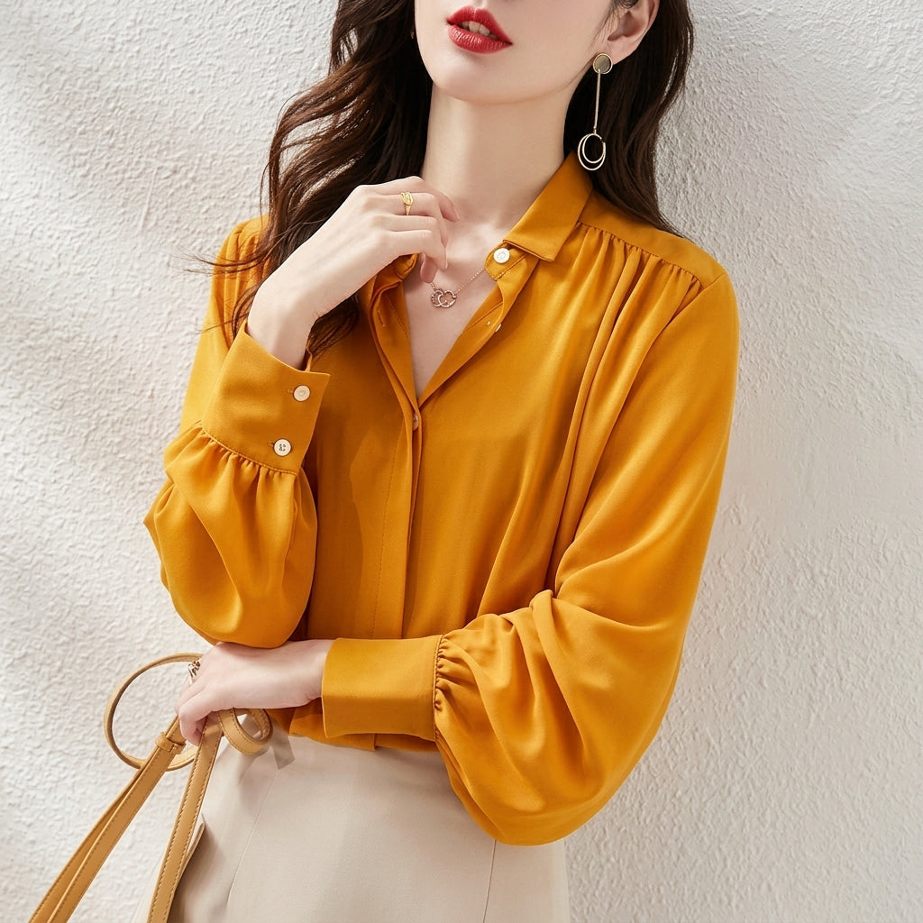 Sandra | Women's Elegant Casual Long Sleeve Blouse