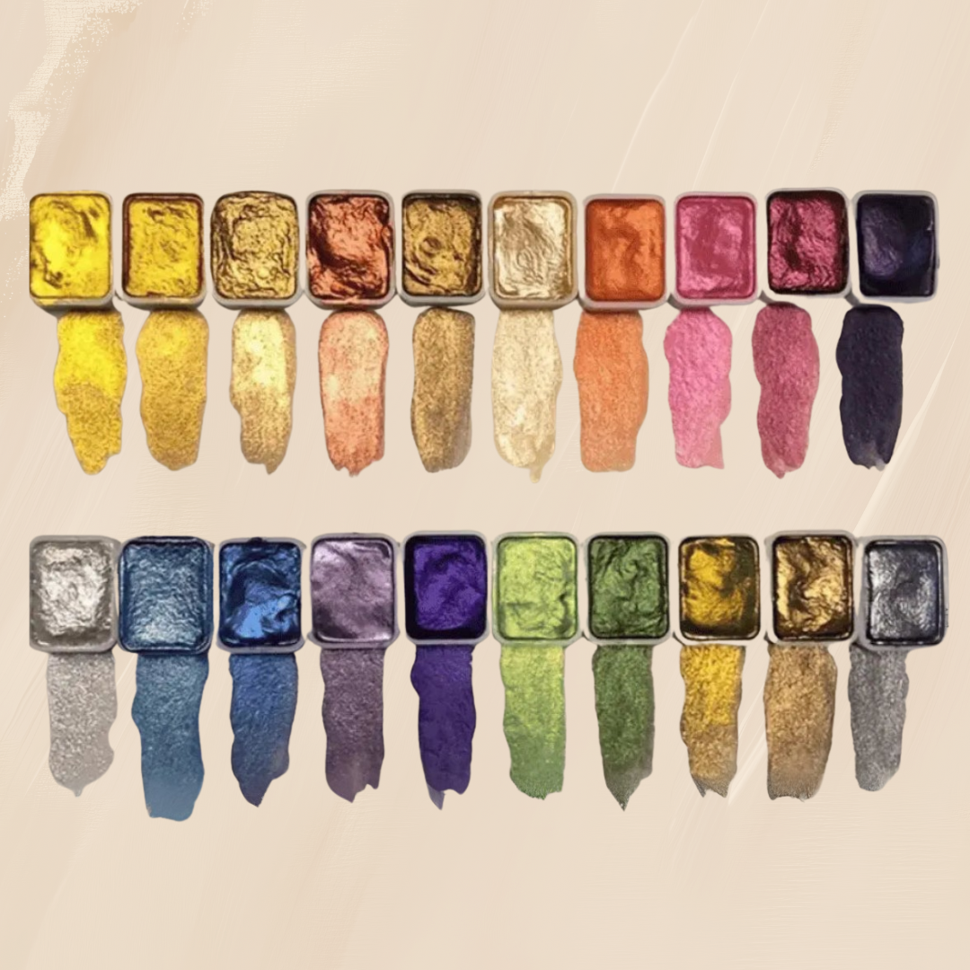 Artisyn Iridescent Watercolor Paint Set - Elena Harper