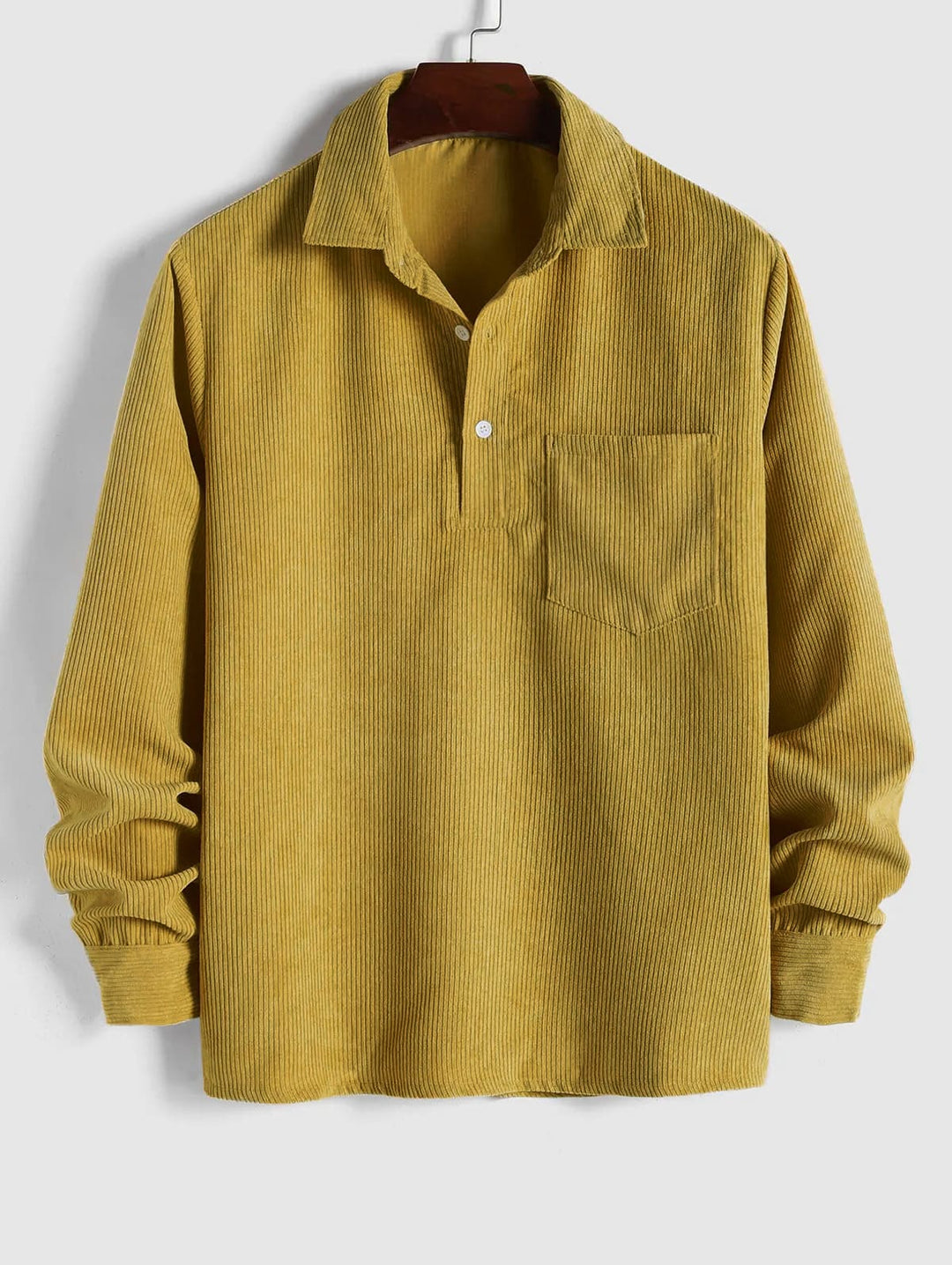 Long Sleeve Button-down Shirt for Men - Elena Harper