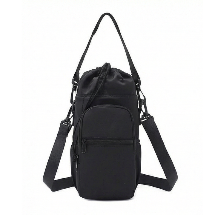 Carryvive Insulated Water Bottle Carrier with Phone Pocket - Elena Harper