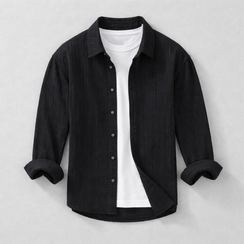 ELENA HARPER™  |  DOUBLE GAUZE SHIRT FOR MEN