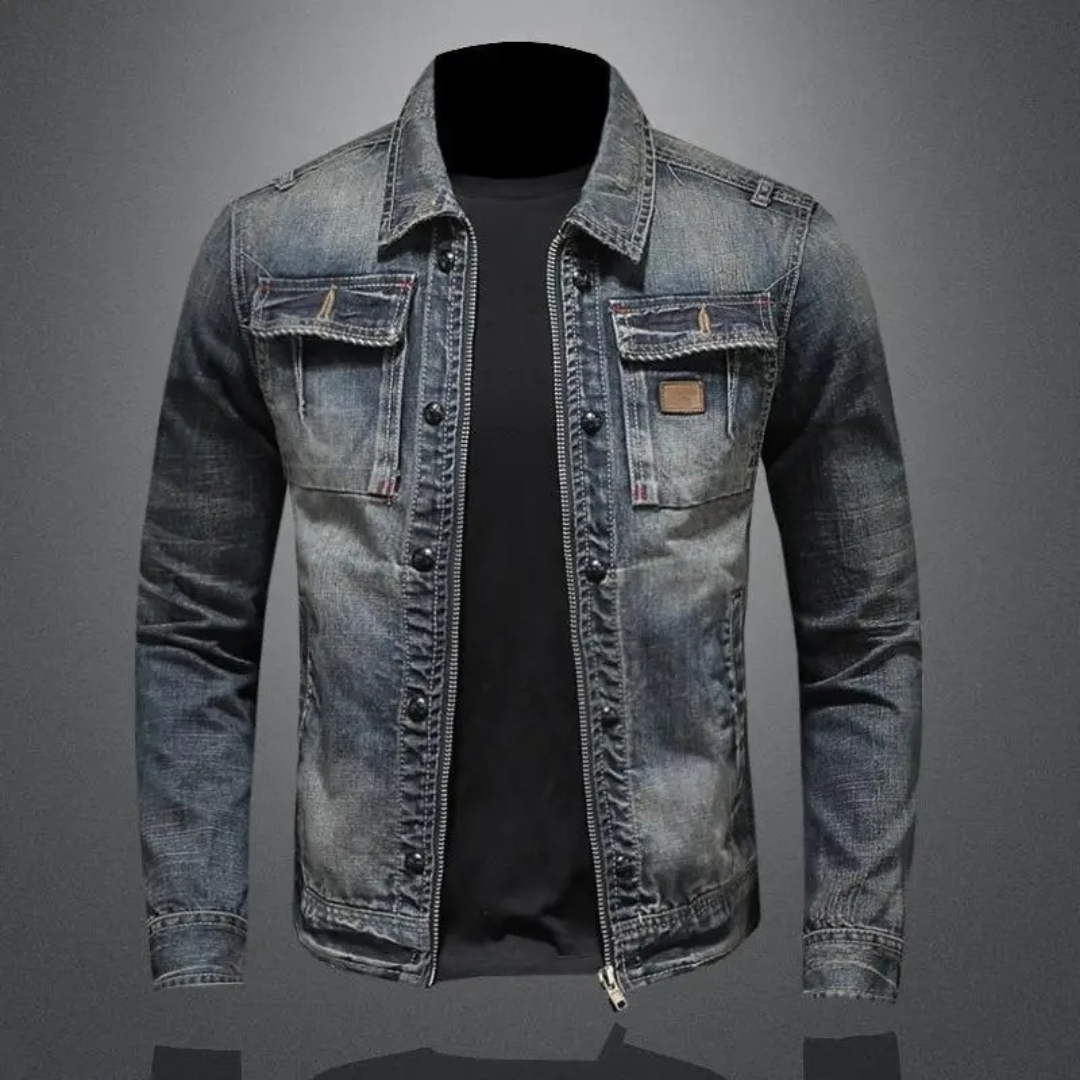 Albert / Classic Denim Jacket - Elena Harper