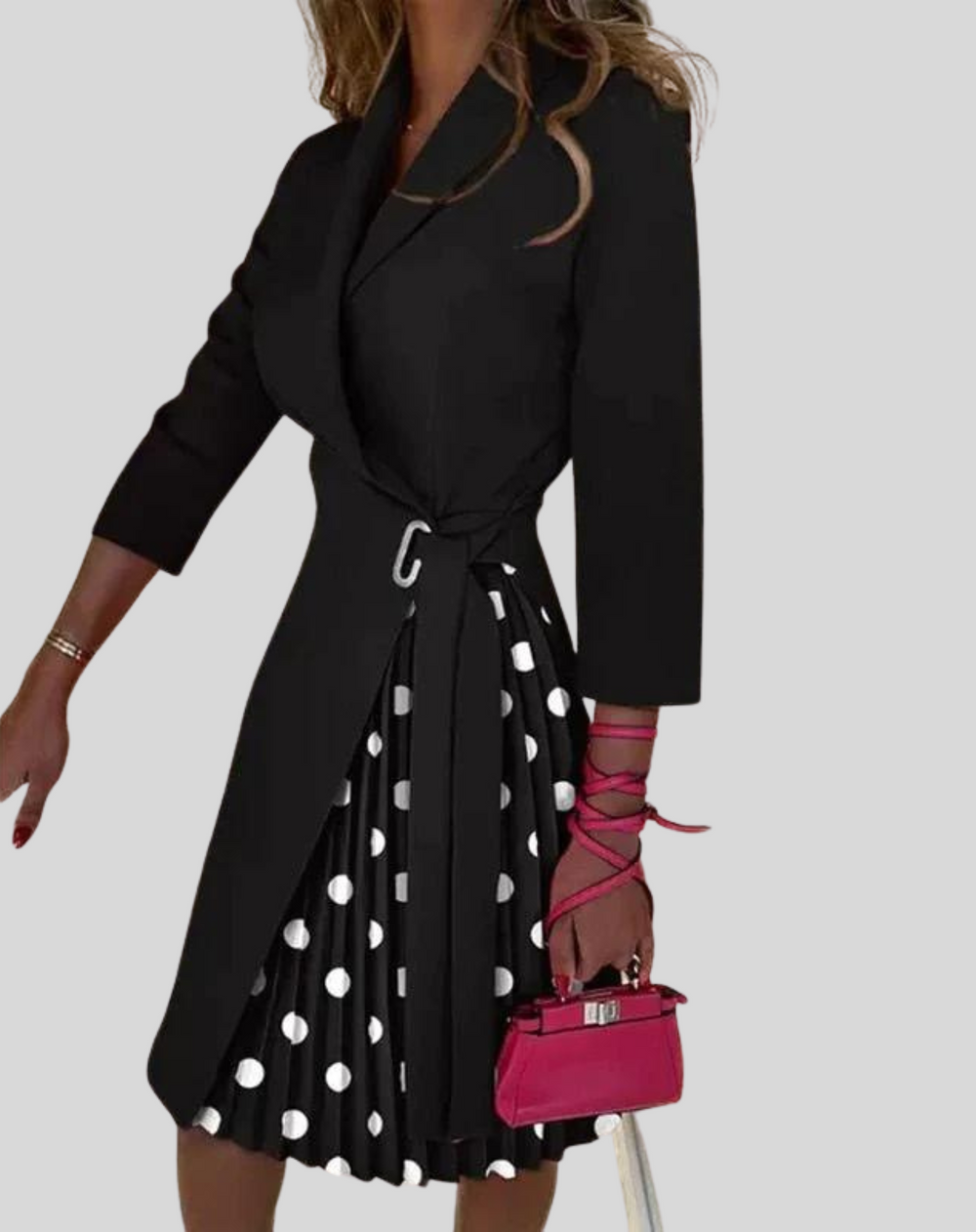 Naëlle - Pleated Blazer Dress