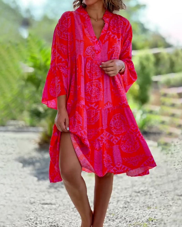 Joyce Elegant Boho Chic Dress - Elena Harper