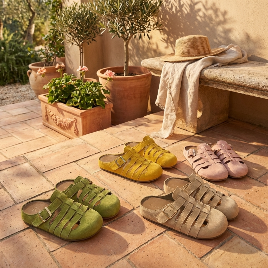ADJUSTABLE MULES FOR WOMEN