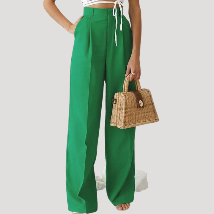 Wide Pleated Pants for Women