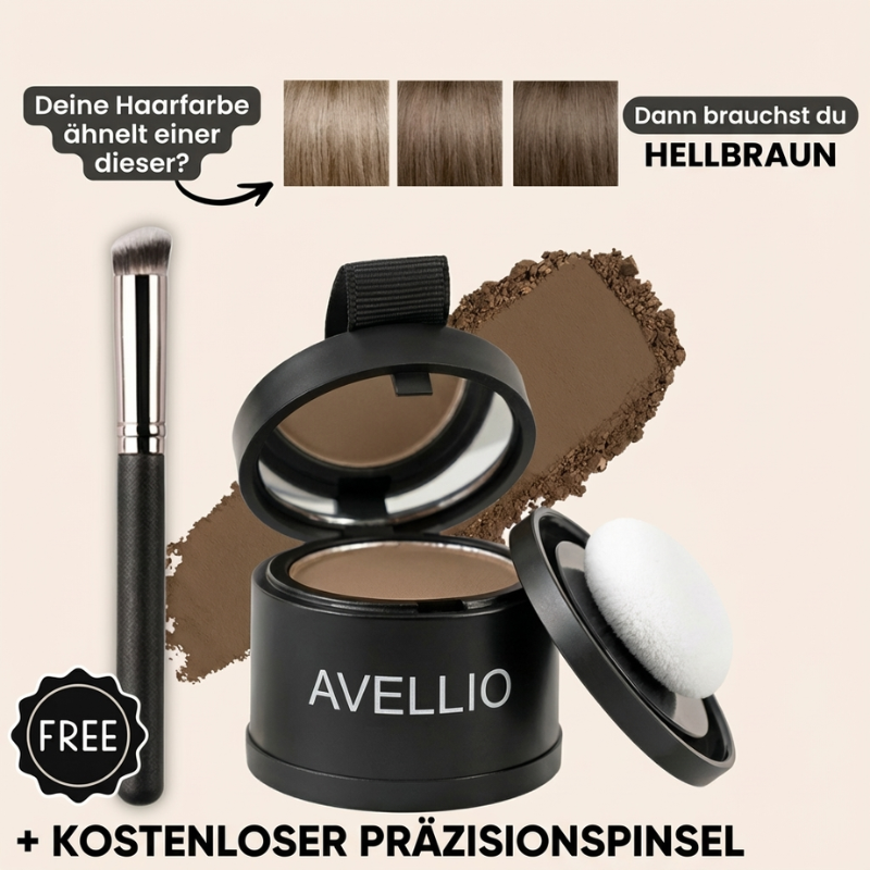 Avellio™ – Instant Root & Gray Hair Coverage