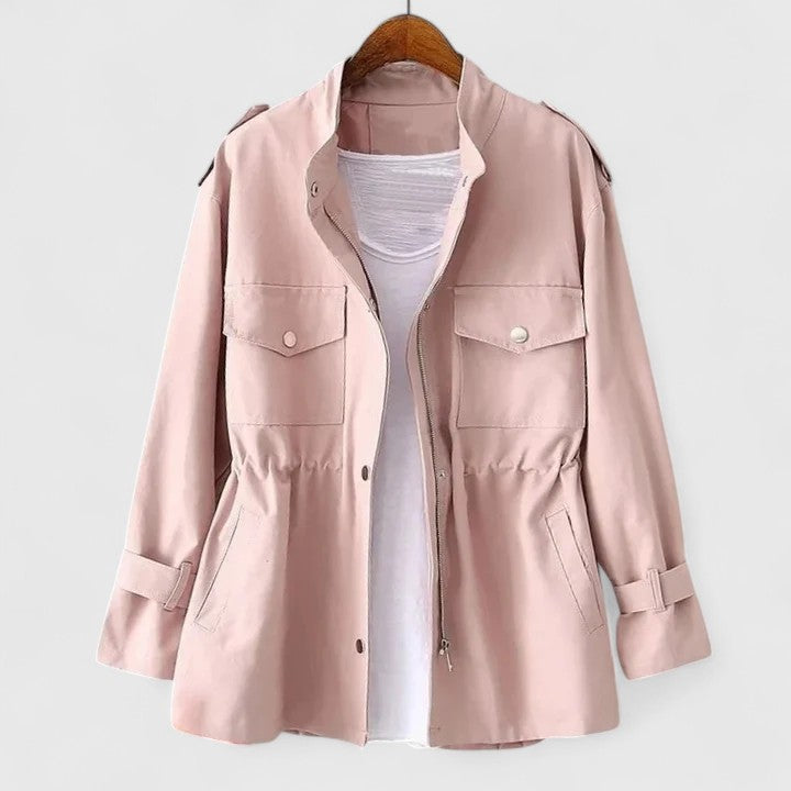 Alionora Elegant Summer Overcoat - Elena Harper