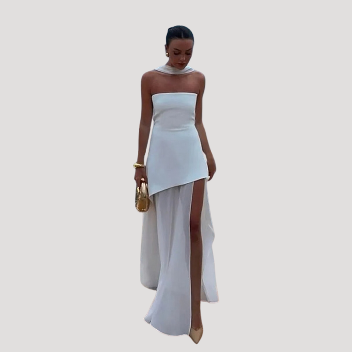 Elegant Split Long Dress