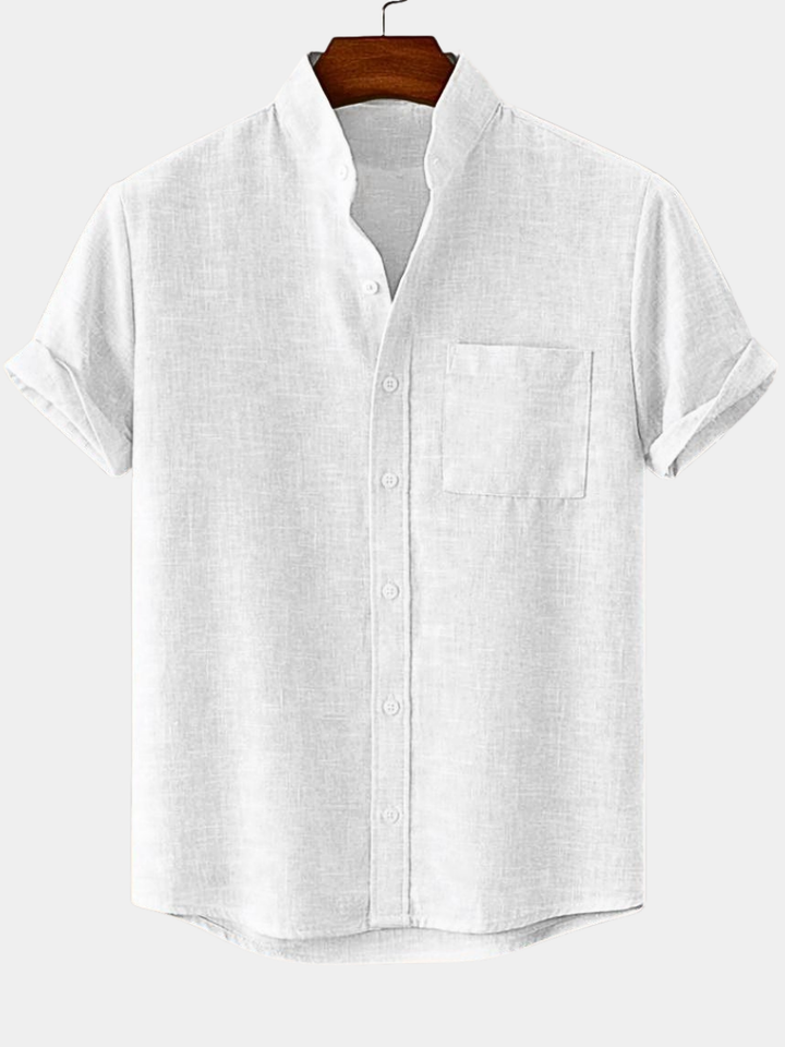 Short-sleeved Shirt for Men - Elena Harper