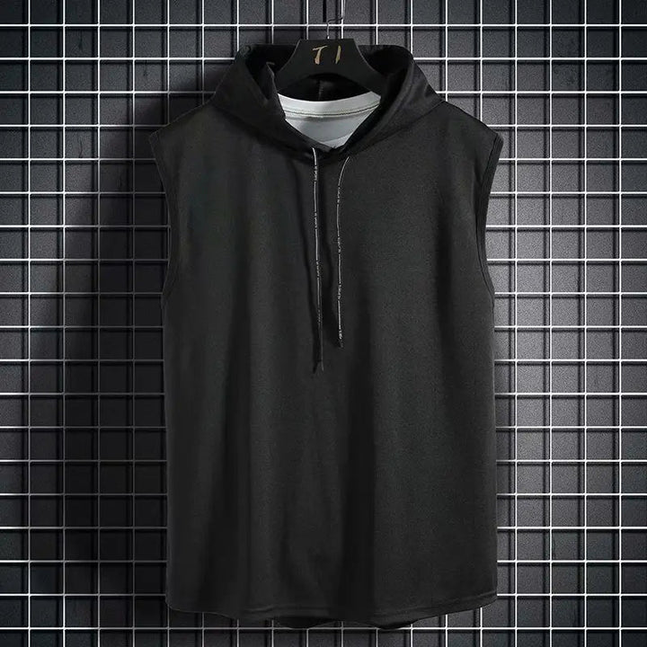 HARRINGTON OXFORD | SLEEVELESS HOODIE FOR MEN