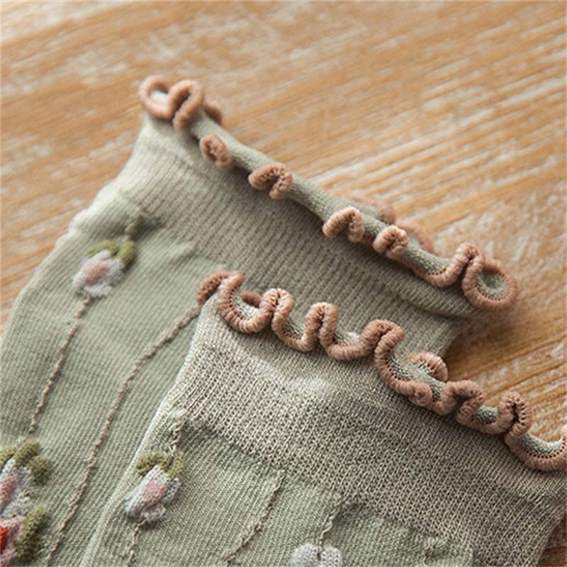 Vintage Floral Socks