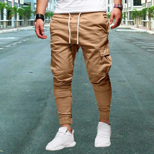 Men's Versatile Cargo Pants with Utility Pockets