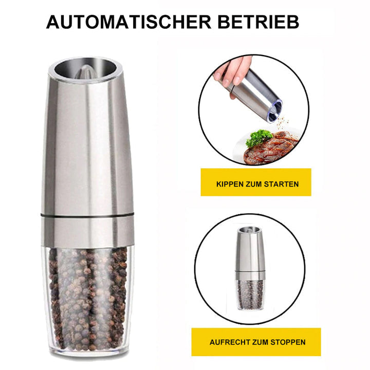 GraviGrind™ - Electric Salt and Pepper Mill