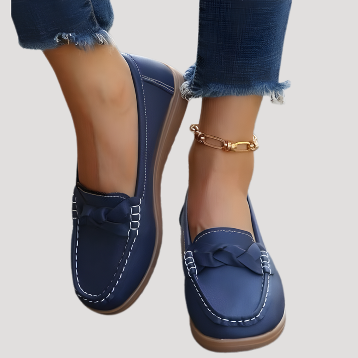 Women's Summer Comfort Loafers with Bow