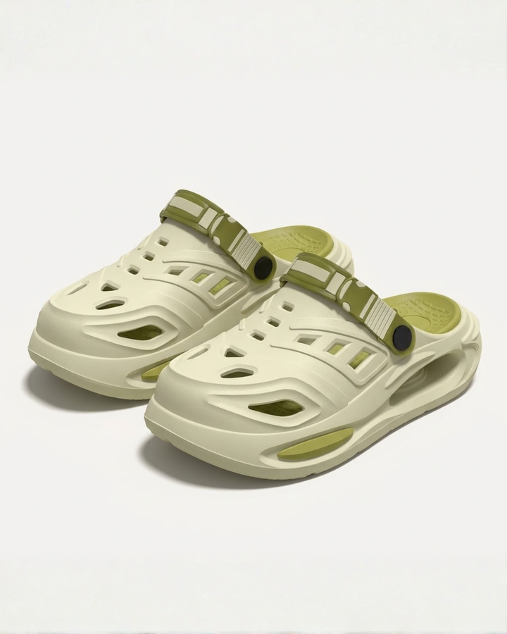 Futuristic Adjustable Slip-On Clogs For Men