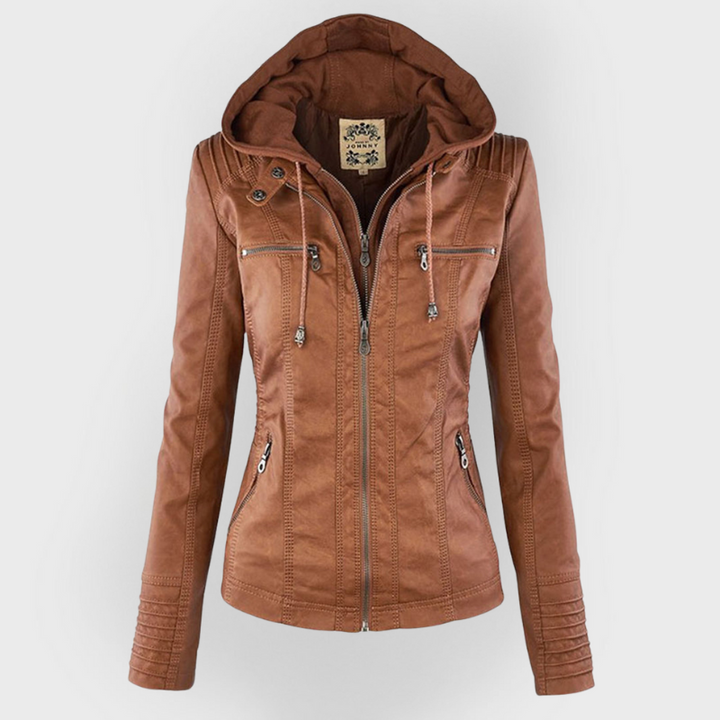 Clara Modern Hooded Jacket - Elena Harper