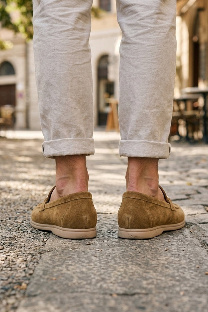 Women's Loafers with Warm Lining | Square Toe & Block Heel