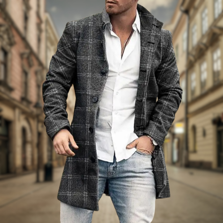 Brent Classic Men’s Coat - Elena Harper