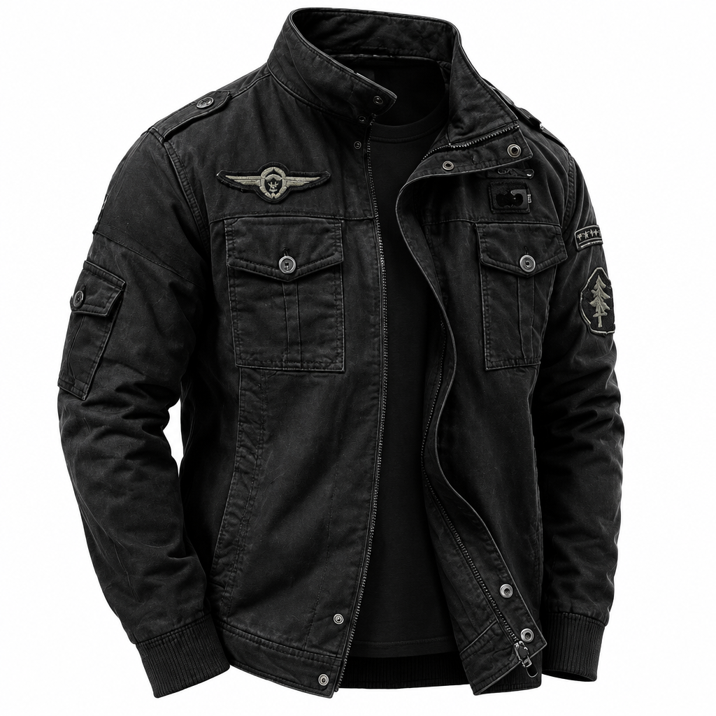 ELENA HARPER™  |  STRUCTURED MILITARY COAT FOR MEN
