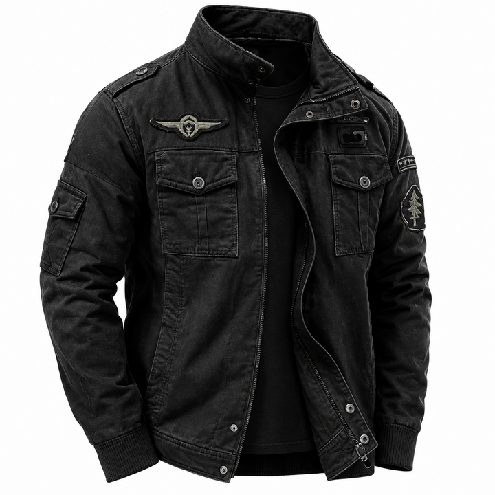 ELENA HARPER™  |  STRUCTURED MILITARY COAT FOR MEN