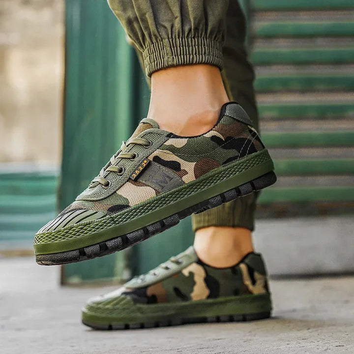 Liberato Resistant Camouflage Sneakers - Elena Harper