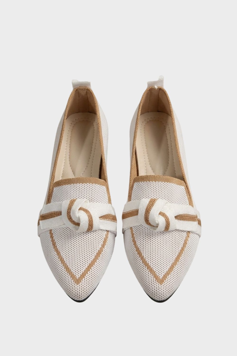 Women's Pointed Loafers | Knit