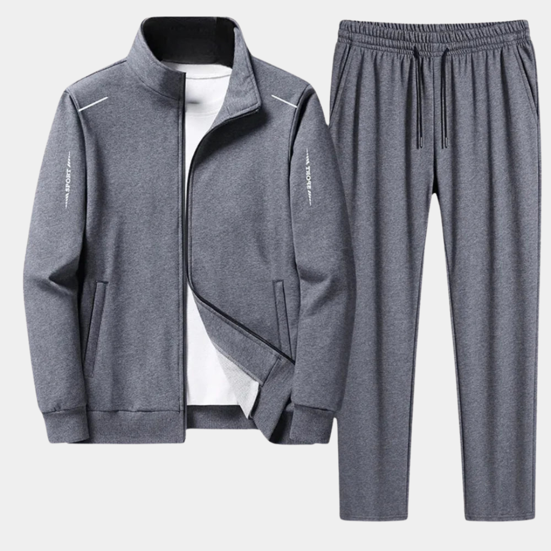 Two-Piece Drawstring Tracksuit – Stylish and Functional for Any Occasion