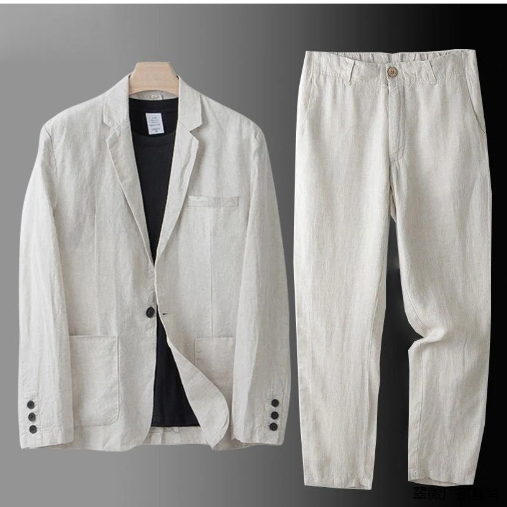 ELENA HARPER™  |  LINEN SET FOR MEN