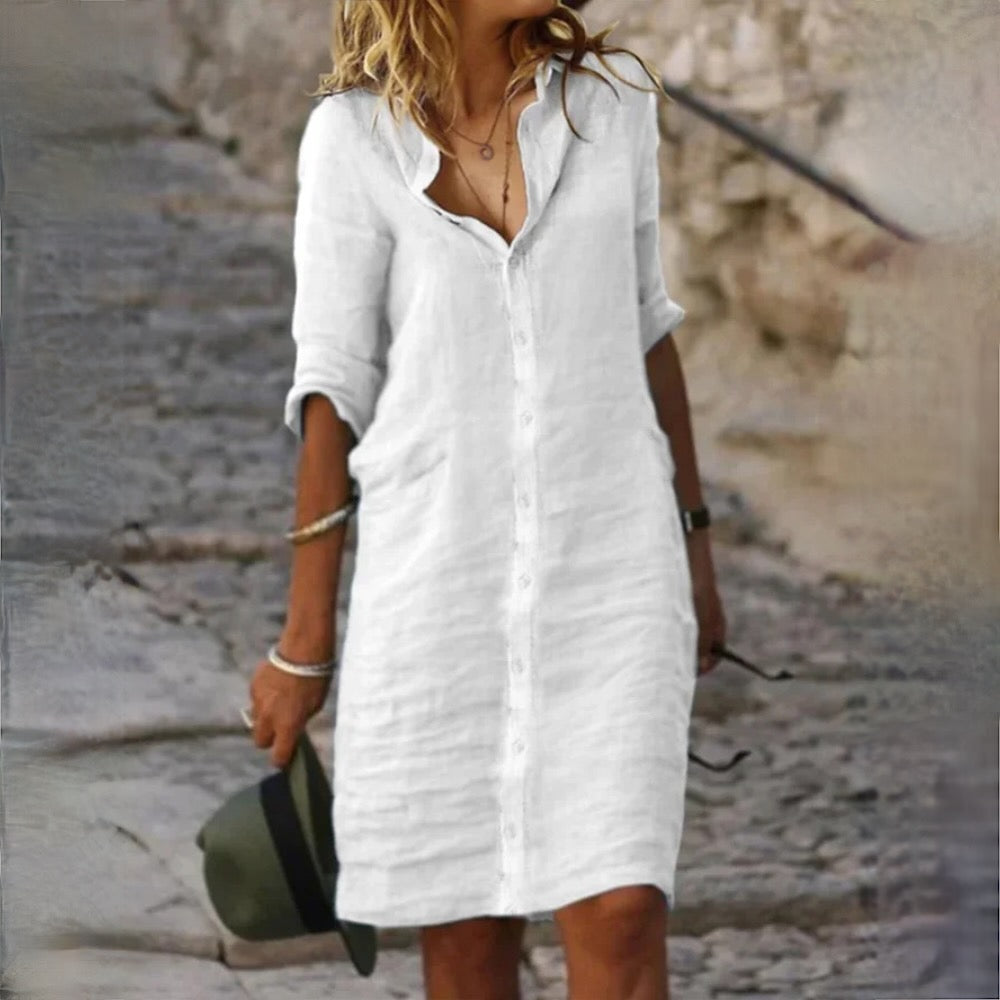 Elise Effortless Beach Dress - Elena Harper