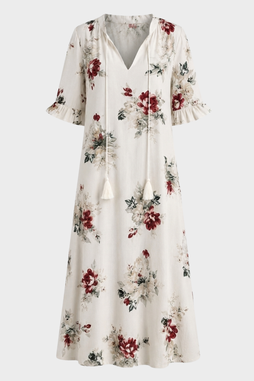 Ladies Boho Summer Dress | Vintage