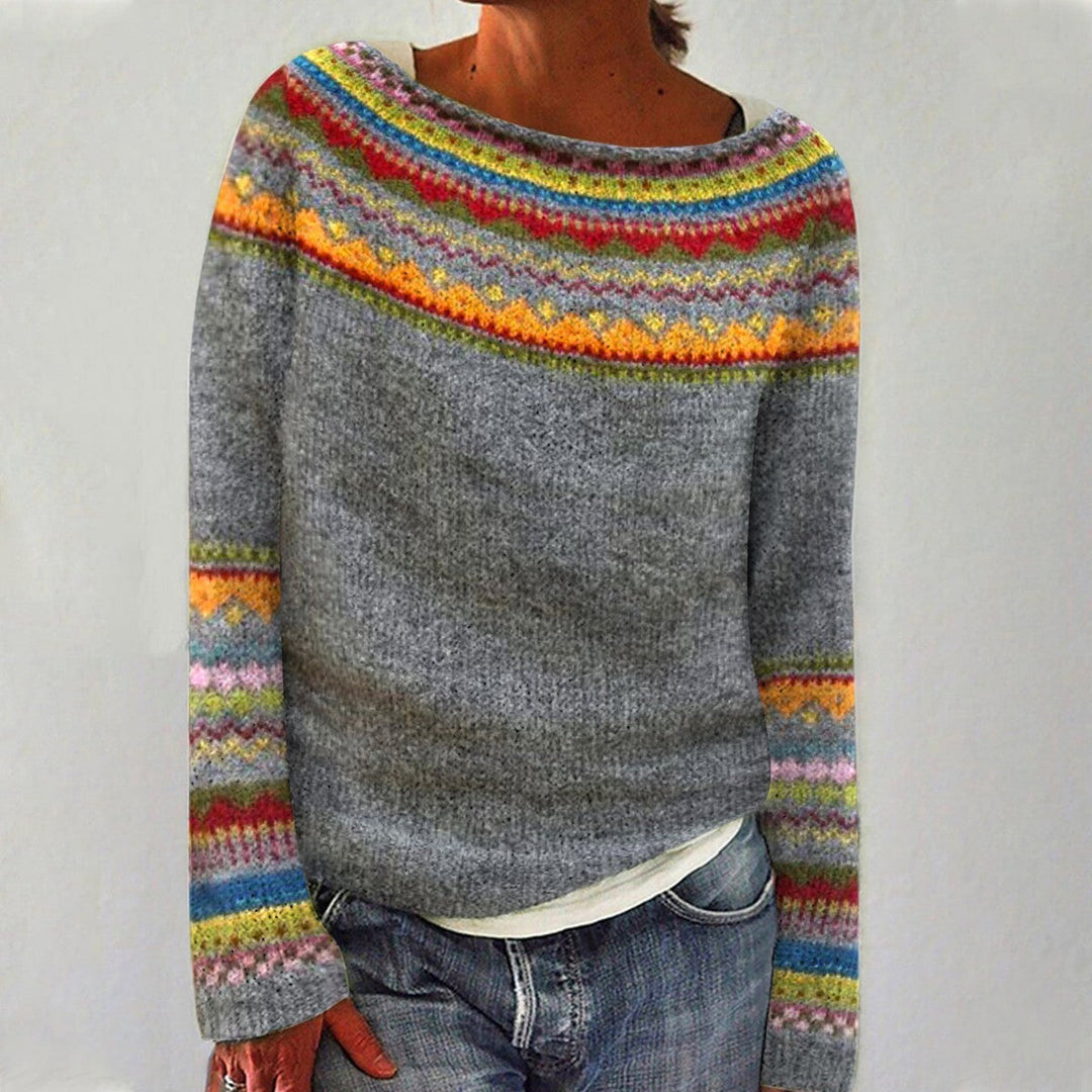 Maureen the Retro Sweater - Elena Harper