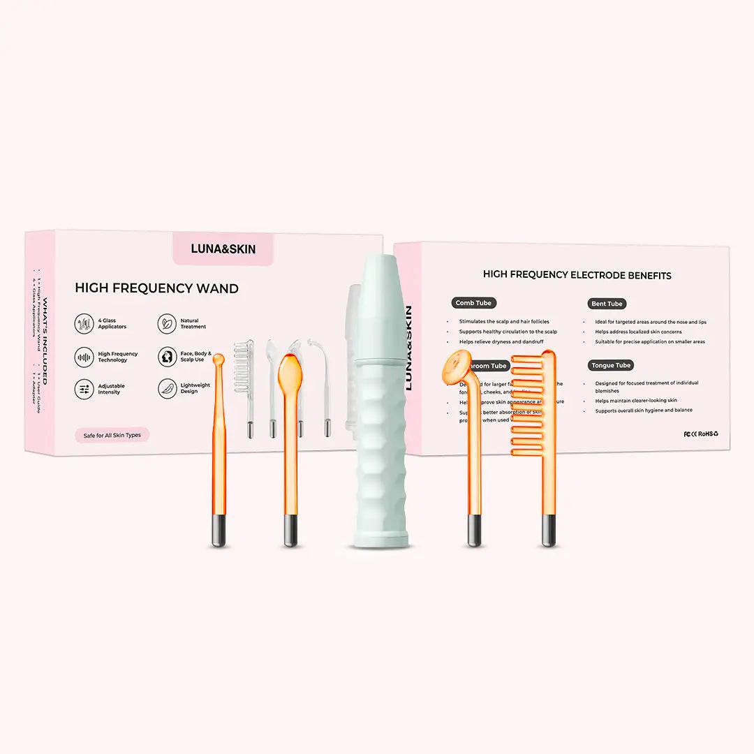 High Frequency Wand Skin Care – Glass Electrode Therapy