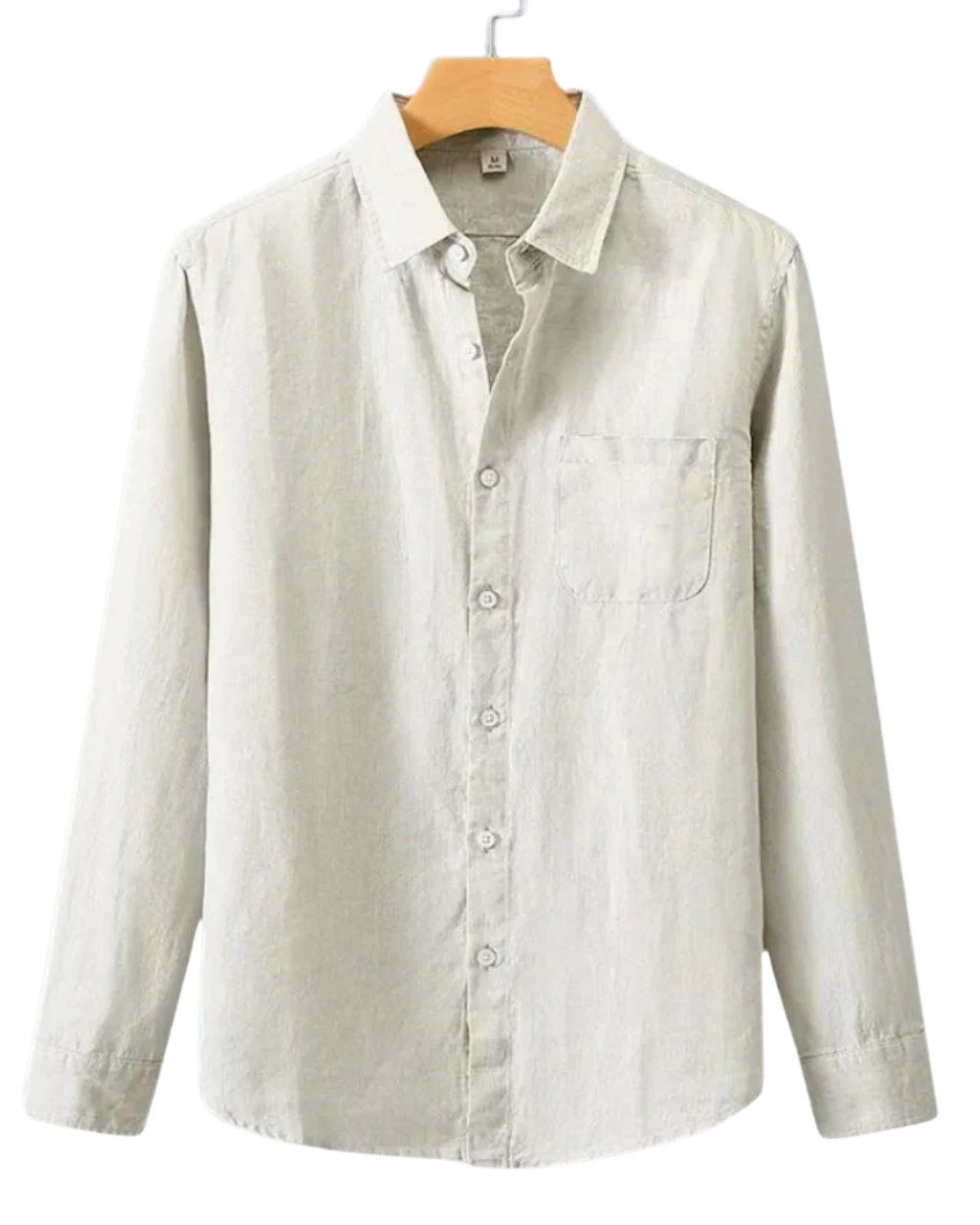 Airy Linen Shirt for Men - Elena Harper