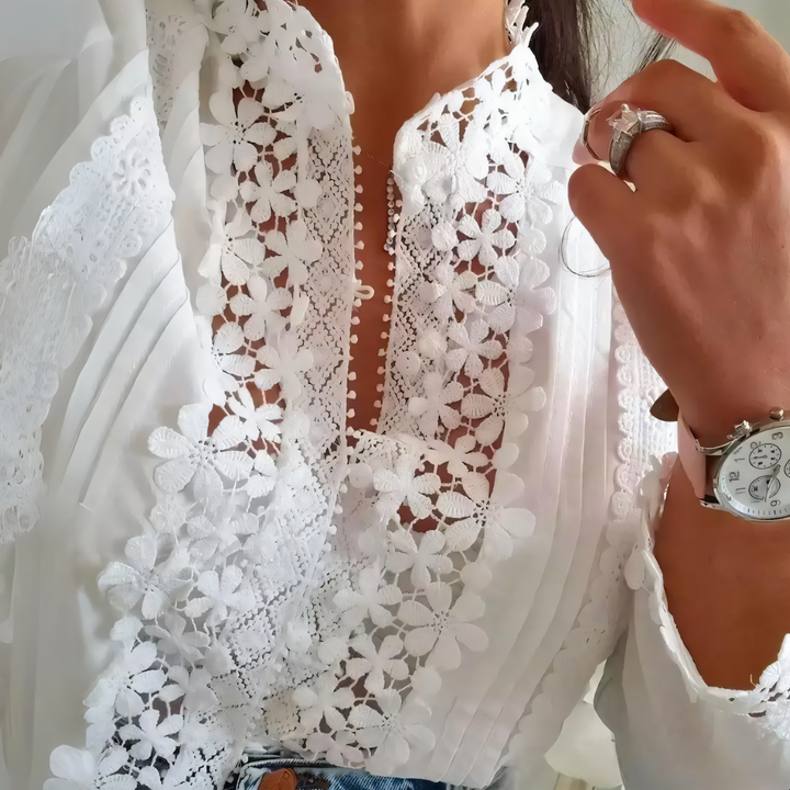 Sara Floral Blouse - Elena Harper