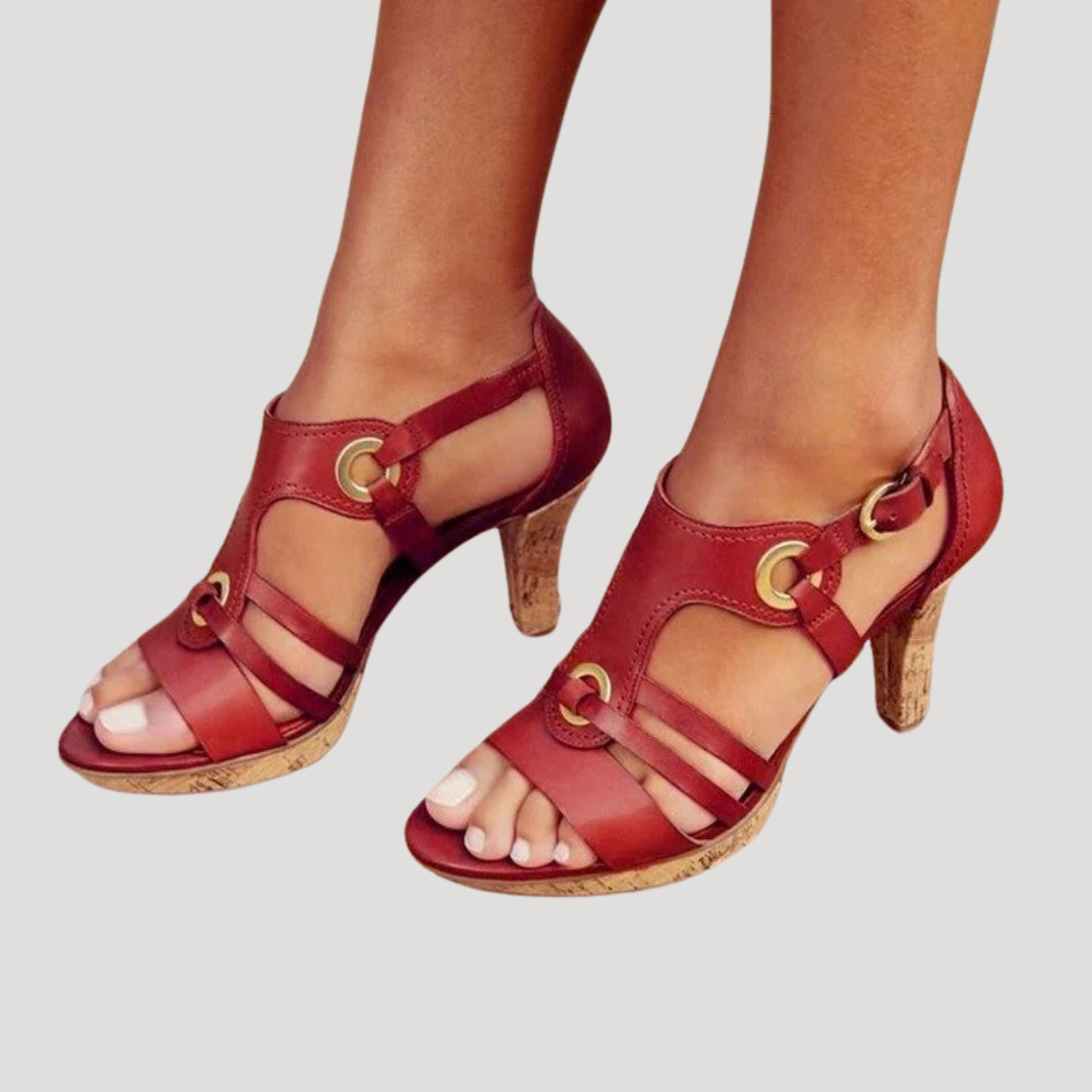 Women's Summer Heeled Sandals