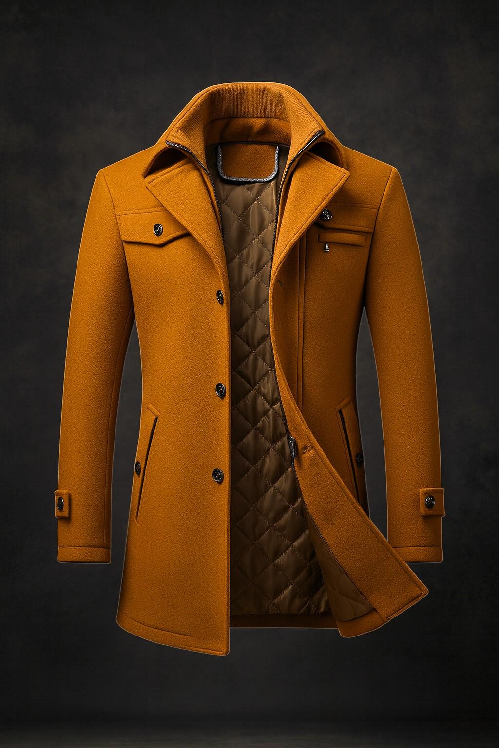 ELENA HARPER™  |  HANDMADE WOOL COAT