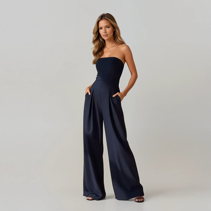 Malene Strapless Jumpsuit - Elena Harper