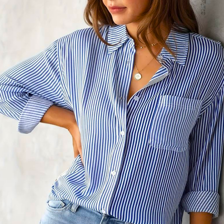 Jet - Casual striped blouse for women
