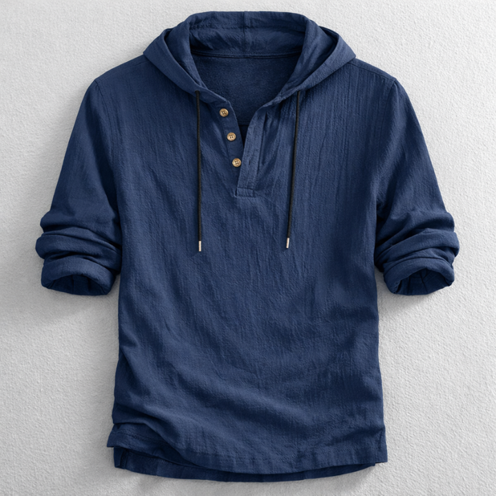 Classic Hooded Shirt for Men - Elena Harper