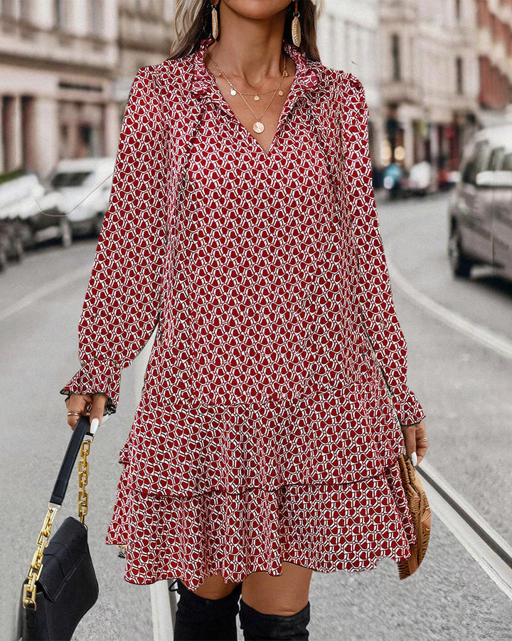 Lara - Elegant Long Sleeve Dress