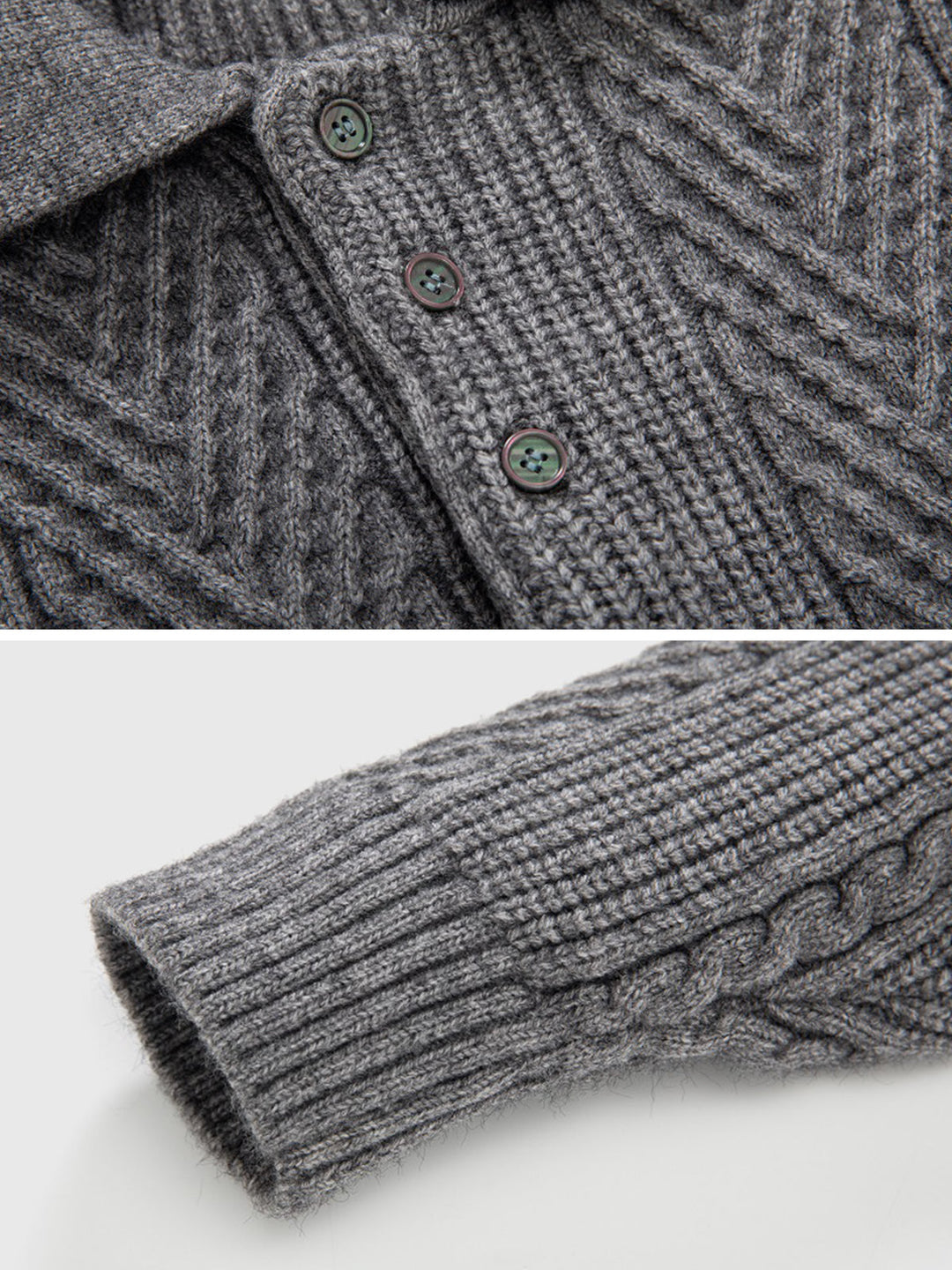 Henley Polo Sweater