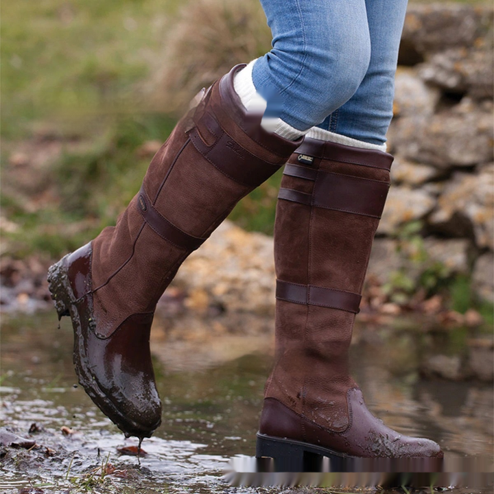 Edwina | Women's All-Weather Tall Boots with Cushioned Sole