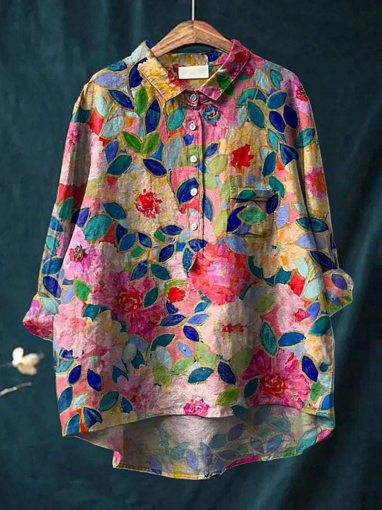 Clarano Brooks Playful Print Blouse - Elena Harper