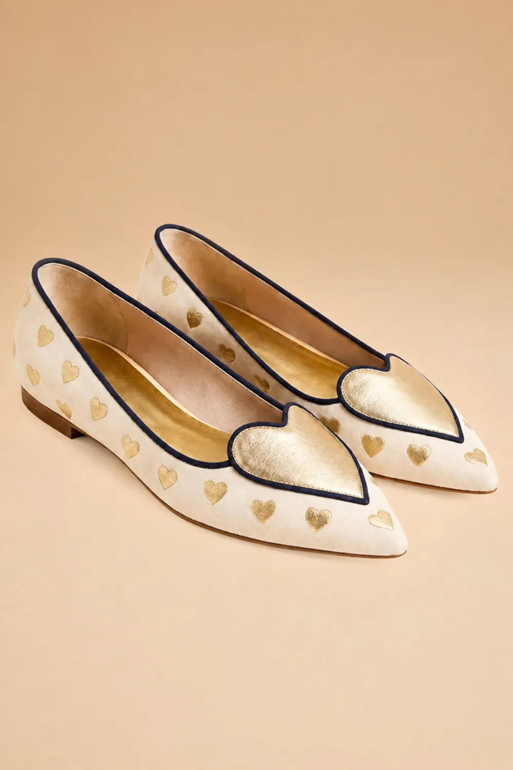 Gisella Chic Heart Pattern Sandals - Elena Harper